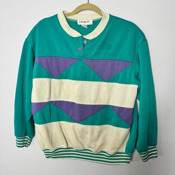 Vintage holiday sweatshirt size medium - Picture 1 of 4